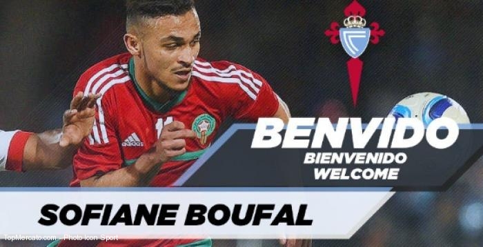 Boufal prêté au Celta de Vigo