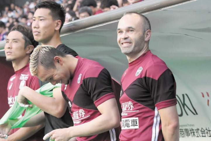 Défaite d’entrée d’Iniesta à la J-League Défaite d’entrée d’Iniesta à la J-League