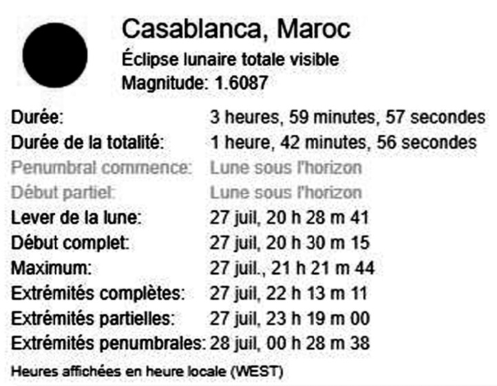 Ce vendredi, profitez de la plus longue éclipse lunaire du XXIème siècle Ce vendredi, profitez de la plus longue éclipse lunaire du XXIème siècle