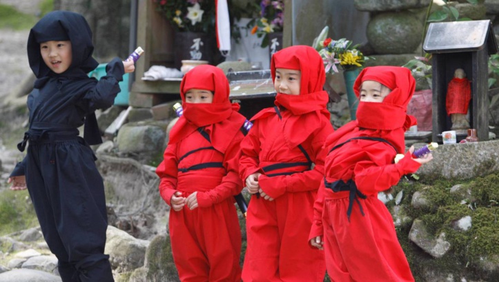 Insolite : ​Apprentis ninjas !