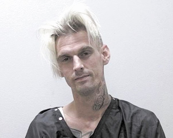 Quand les stars se font tirer le portrait en prison !  Aaron Carter