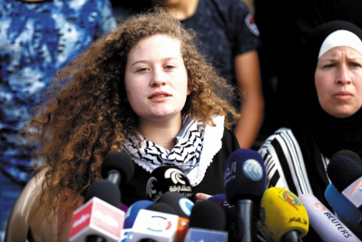 Après 8 mois dans une prison israélienne, Ahed Tamimi "ne regrette rien" Après 8 mois dans une prison israélienne, Ahed Tamimi "ne regrette rien"