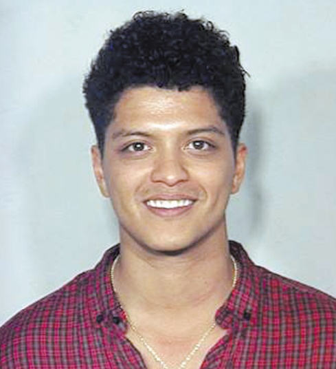 Quand les stars se font tirer le portrait en prison !  Bruno Mars