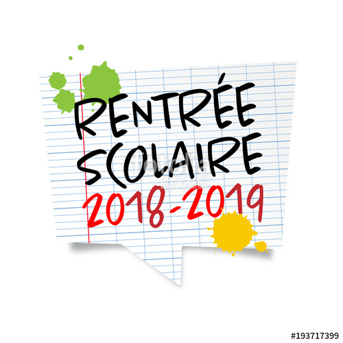La date de la rentrée scolaire fixée par le ministère