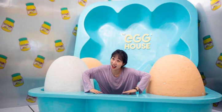 Insolite :  Un endroit pour les amoureux des œufs et des selfies Insolite :  Un endroit pour les amoureux des œufs et des selfies