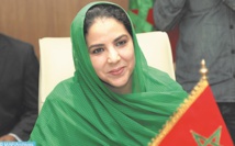 Participation de Rkia Derham à la conférence de l’UPU Participation de Rkia Derham à la conférence de l’UPU