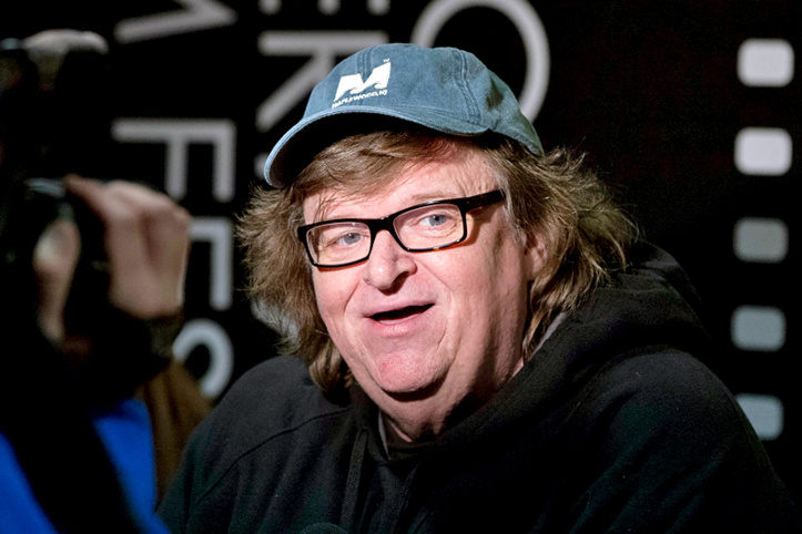 Michael Moore appelle les Américains à la résistance face à Trump Michael Moore appelle les Américains à la résistance face à Trump