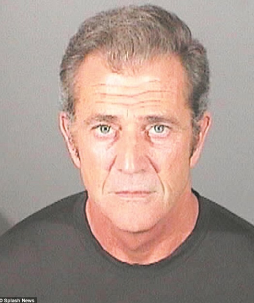 Quand les stars se font tirer le portrait en prison !  Mel Gibson