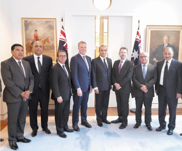 Le président de la Chambre des représentants en visite à Canberra Le président de la Chambre des représentants en visite à Canberra