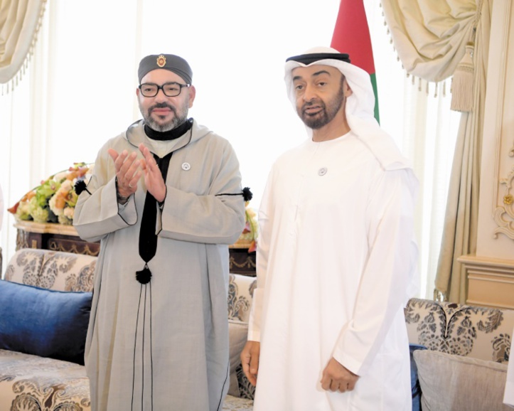 Visite de travail de S.M le Roi aux Emirats Arabes Unis