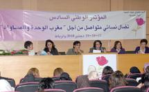 Hommage aux pionnières de la lutte féminine lors du VIème Congrès national : Les femmes ittihadies pour une meilleure représentativité dans la vie politique