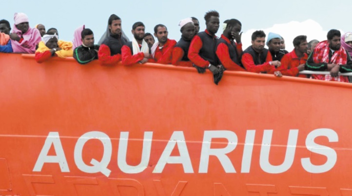 L'Aquarius demande à la France un feu vert humanitaire L'Aquarius demande à la France un feu vert humanitaire