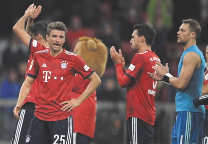 Bundesliga : Le Bayern puni pour son manque de réalisme Bundesliga : Le Bayern puni pour son manque de réalisme