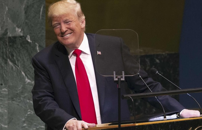 Insolite : Trump fait rire l'ONU Insolite : Trump fait rire l'ONU