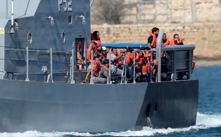 Les migrants de l'Aquarius ont débarqué à Malte Les migrants de l'Aquarius ont débarqué à Malte
