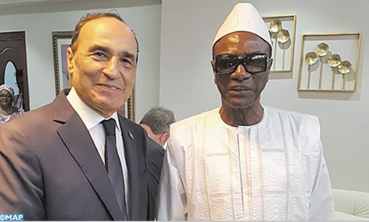Le Président guinéen reçoit Habib El Malki Le Président guinéen reçoit Habib El Malki