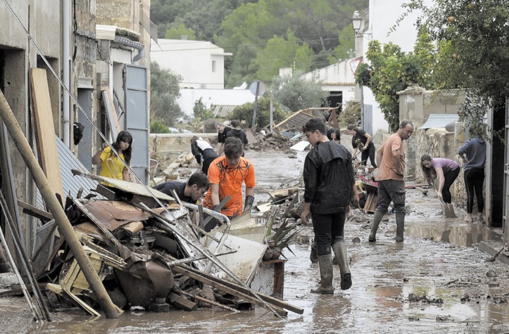 Une dizaine de morts dans des inondations à Majorque