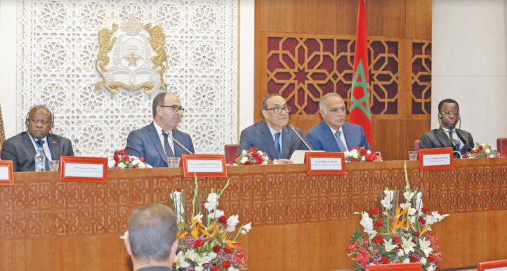Le discours de S.M le Roi redéfinit l'ordre des priorités nationales, selon les présidents des deux Chambres du Parlement Le discours de S.M le Roi redéfinit l'ordre des priorités nationales, selon les présidents des deux Chambres du Parlement