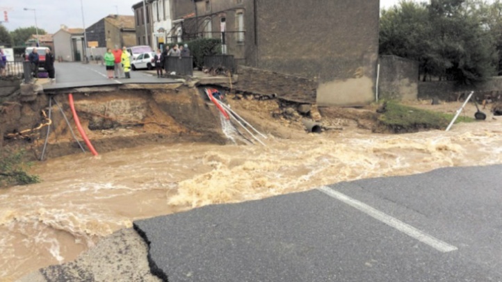 Au moins treize morts dans des orages et des inondations dans le sud de la France Au moins treize morts dans des orages et des inondations dans le sud de la France