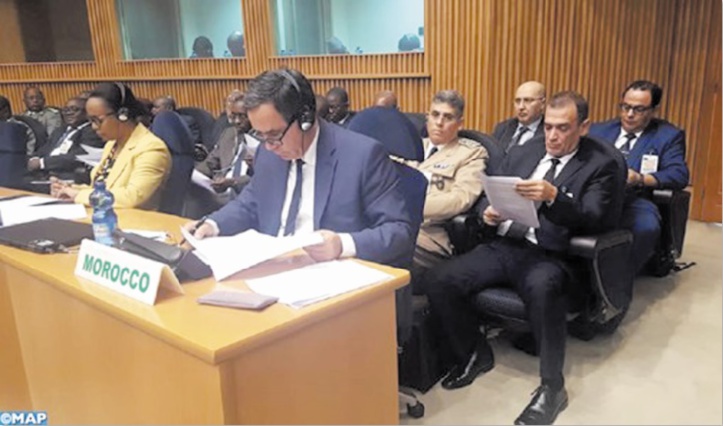 Le Maroc appelle à la consolidation de l'architecture de paix et de sécurité africaine Le Maroc appelle à la consolidation de l'architecture de paix et de sécurité africaine