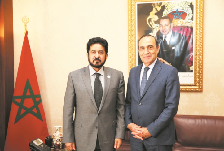 Entretiens maroco-émiratis à Rabat : Habib El Malki reçoit Ali bin Salim Al-Kaabi Entretiens maroco-émiratis à Rabat : Habib El Malki reçoit Ali bin Salim Al-Kaabi