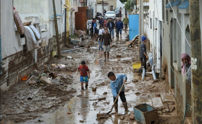 Au moins cinq morts dans de nouvelles intempéries en Tunisie