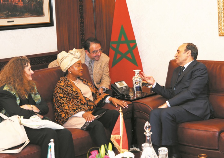 Habib El Malki s’entretient avec la présidente du Parlement sud-africain Habib El Malki s’entretient avec la présidente du Parlement sud-africain