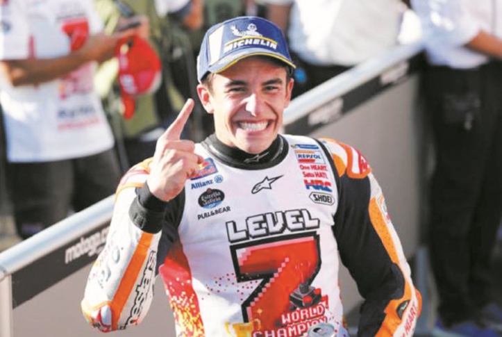 Marc Marquez a le temps pour lui Marc Marquez a le temps pour lui