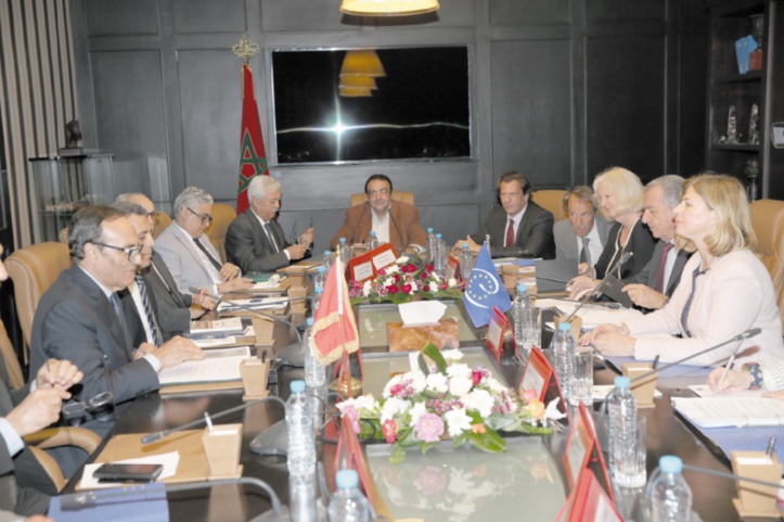 Habib El Malki s’entretient avec une délégation de rapporteurs des relations internationales auprès du conseil des ministres du Conseil de l’Europe