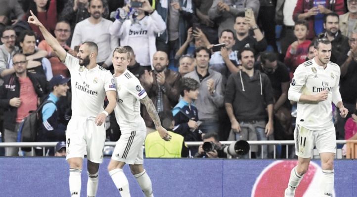 Le Real s'en sort, pas Manchester United Le Real s'en sort, pas Manchester United