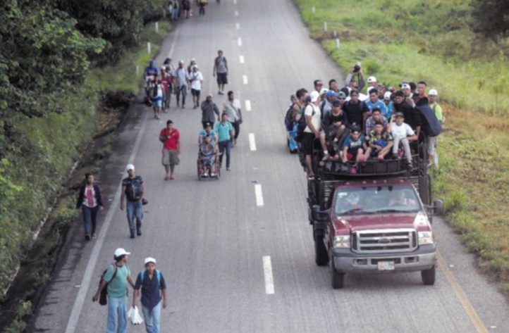 Trump va déployer l'armée à la frontière pour empêcher l'avancée des migrants Trump va déployer l'armée à la frontière pour empêcher l'avancée des migrants