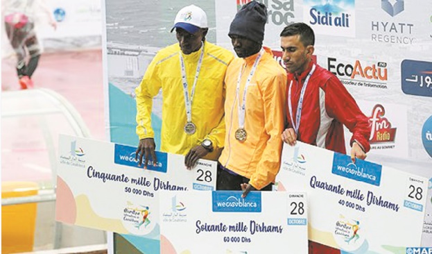 Suprématie kényane au marathon de Casablanca
