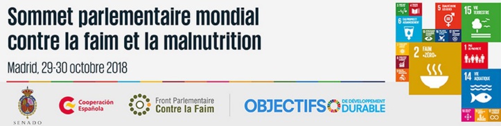 Participation marocaine au Sommet parlementaire mondial contre la faim et la malnutrition