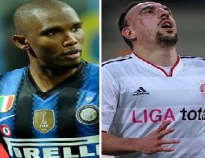 Eto'o-Ribéry, duel tout en contrastes Eto'o-Ribéry, duel tout en contrastes