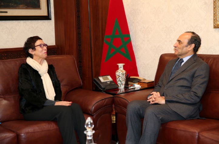Habib El Malki reçoit la représentante du Bureau multi-pays de l’ONU Femmes pour le Maghreb Habib El Malki reçoit la représentante du Bureau multi-pays de l’ONU Femmes pour le Maghreb