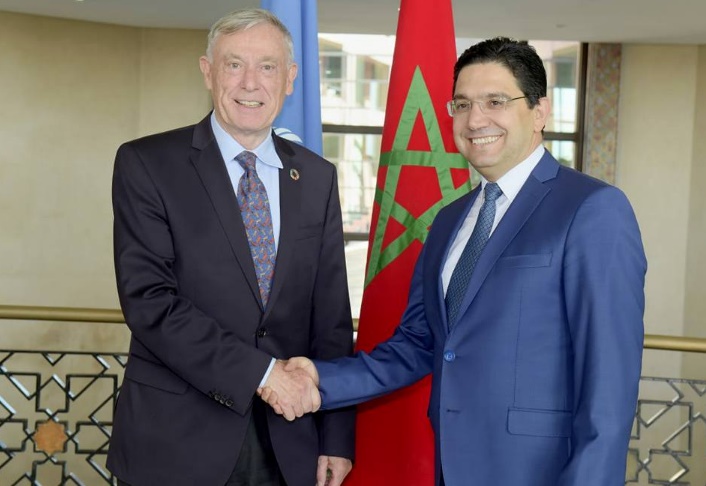 Nasser Bourita : Le Maroc réaffirme l'importance des consultations avec Horst Kohler en vue d'une bonne préparation de la table ronde de Genève
