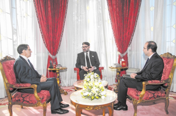 S.M le Roi reçoit Saad Dine El Otmani et Anas Doukkali Hautes instructions Royales pour la refonte du système national de santé