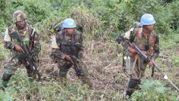Affrontements entre Casques bleus et rebelles en  RDC