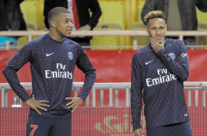 Paris SG: "élongation" pour Neymar, "contusion" pour Mbappé Paris SG: "élongation" pour Neymar, "contusion" pour Mbappé