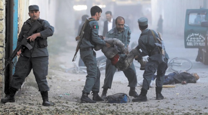 Au moins 22 policiers tués dans un attentat en Afghanistan Au moins 22 policiers tués dans un attentat en Afghanistan