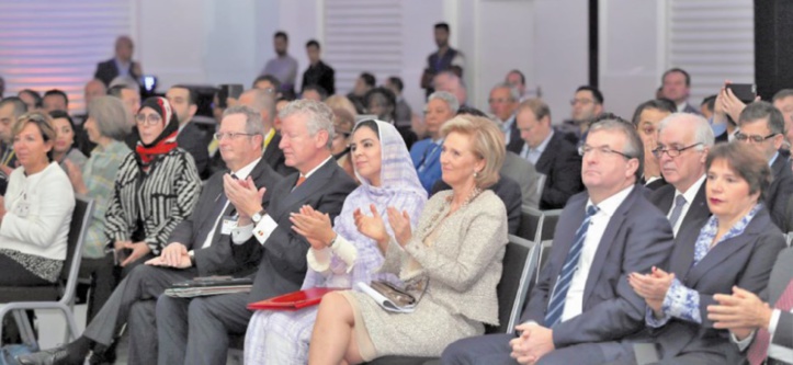 La Princesse Astrid et Rkia Derham au Forum belgo-marocain. La Princesse Astrid et Rkia Derham au Forum belgo-marocain.