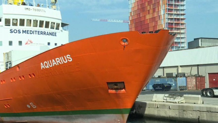 Aquarius ne sauvera plus  personne dans la Méditerranée
