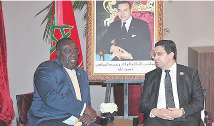 Bocchit Edmond et Nasser Bourita.