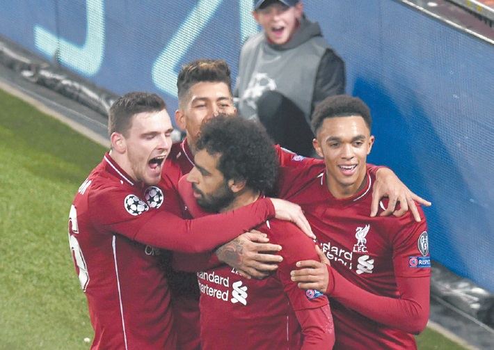 ​Ligue des champions : Liverpool grâce à Salah