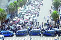 Ils ont bloqué la circulation à Casablanca : Des chauffeurs de taxi mécontents