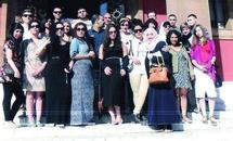 De jeunes Britanniques d’origine marocaine en visite au Maroc De jeunes Britanniques d’origine marocaine en visite au Maroc