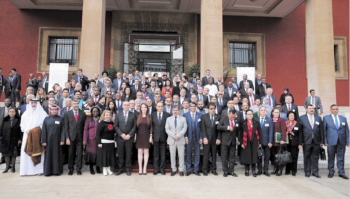La diplomatie parlementaire en action