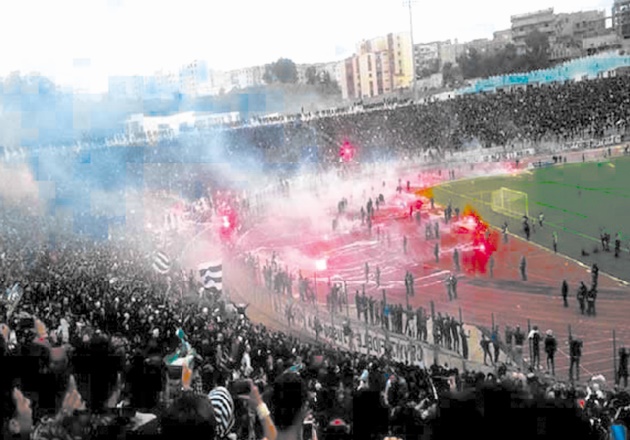 Le foot algérien secoué par le hooliganisme Le foot algérien secoué par le hooliganisme