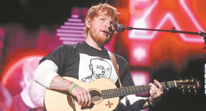 “Divide” d'Ed Sheeran, tournée la plus lucrative de 2018