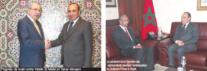 Habib El Malki s’entretient avec le président de la Commission internationale et arabe de reconstruction en Palestine et avec l’ambassadeur du Sultanat d’Oman à Rabat Habib El Malki s’entretient avec le président de la Commission internationale et arabe de reconstruction en Palestine et avec l’ambassadeur du Sultanat d’Oman à Rabat